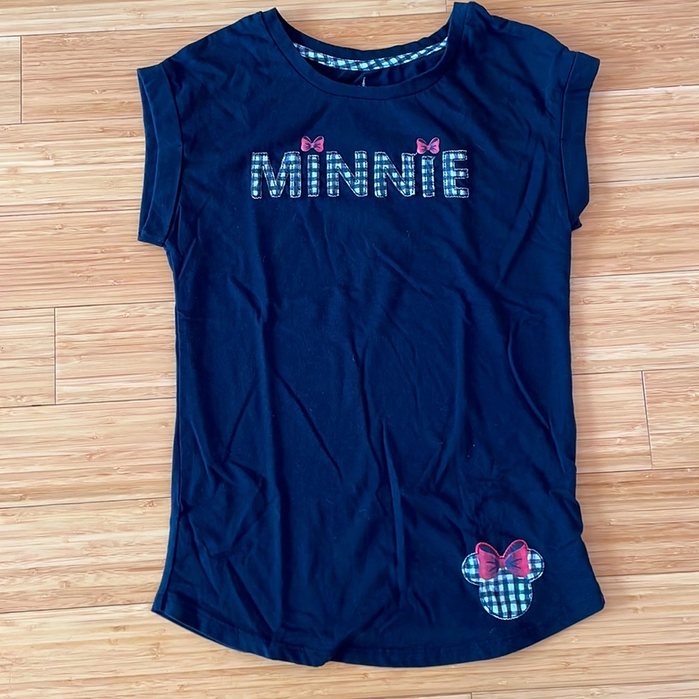 Disney in size XS tees with minni on the bottom
